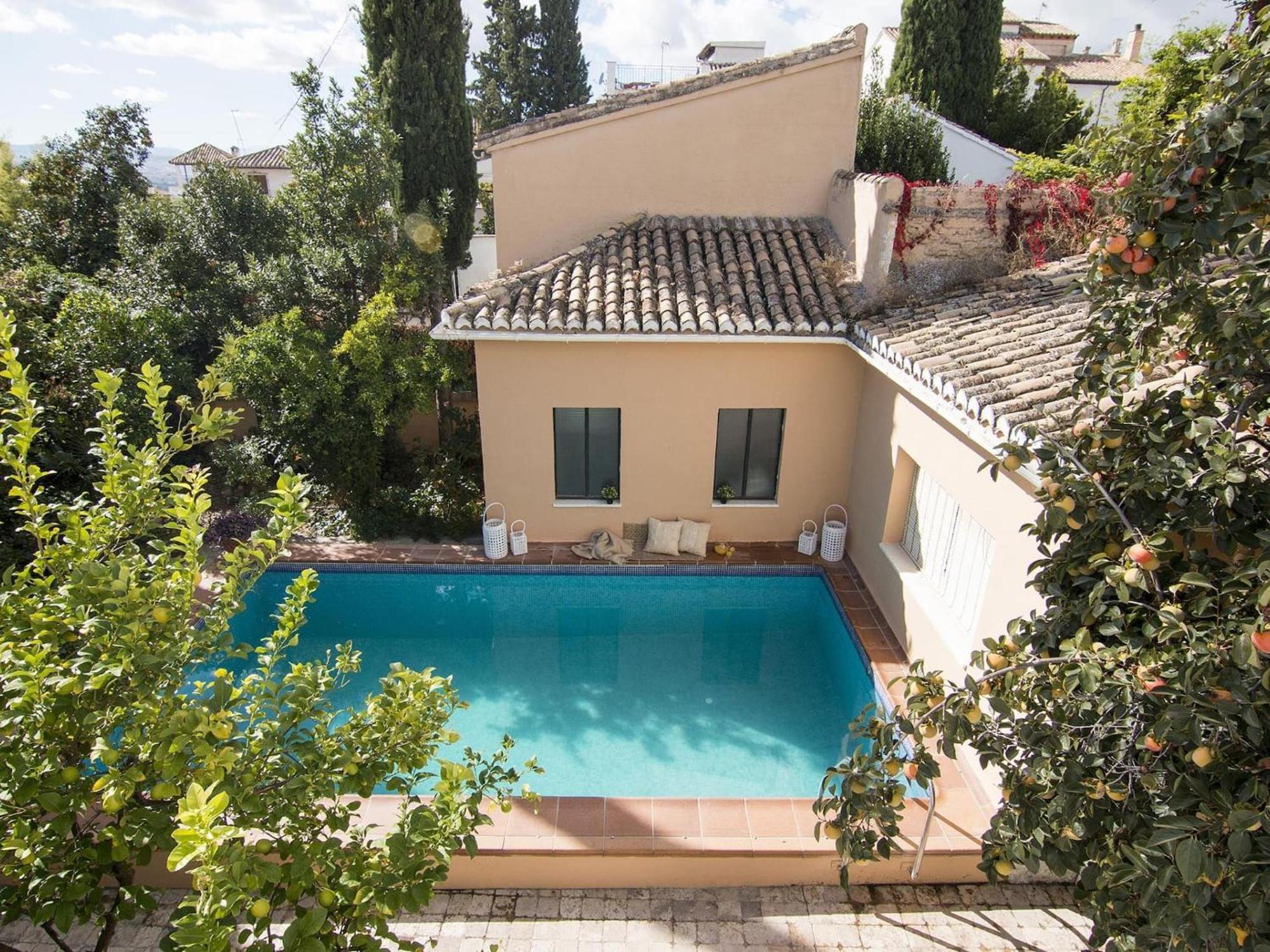 Carmen De Los Naranjos Exclusive Villa Granada Luaran gambar