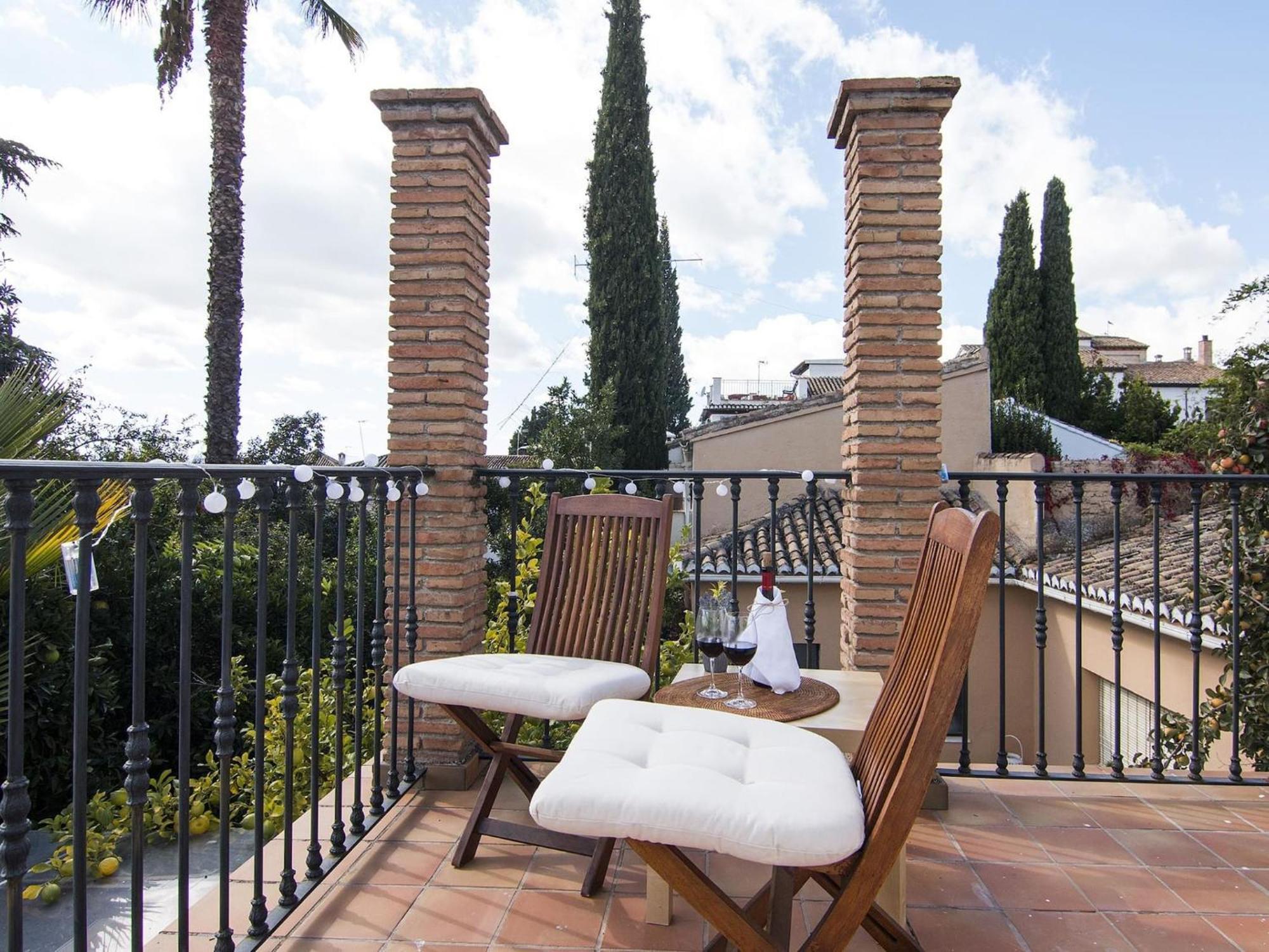 Carmen De Los Naranjos Exclusive Villa Granada Luaran gambar